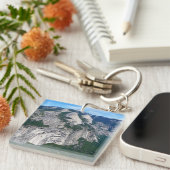 Glacier Point, Yosemite, CAから表示 キーホルダー (正面右)