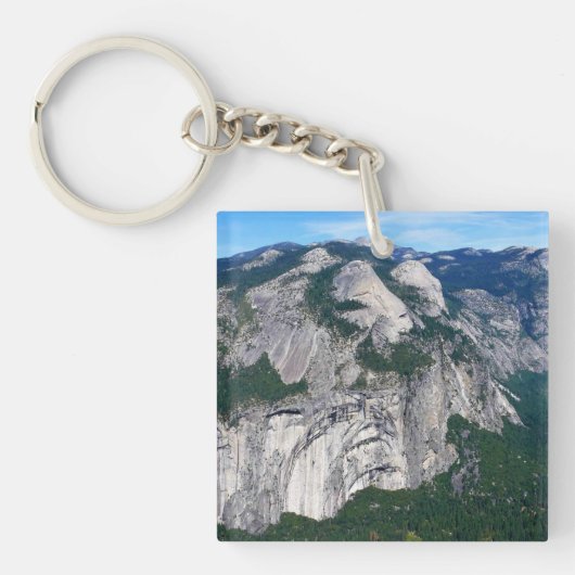 Glacier Point, Yosemite, CAから表示 キーホルダー (正面)