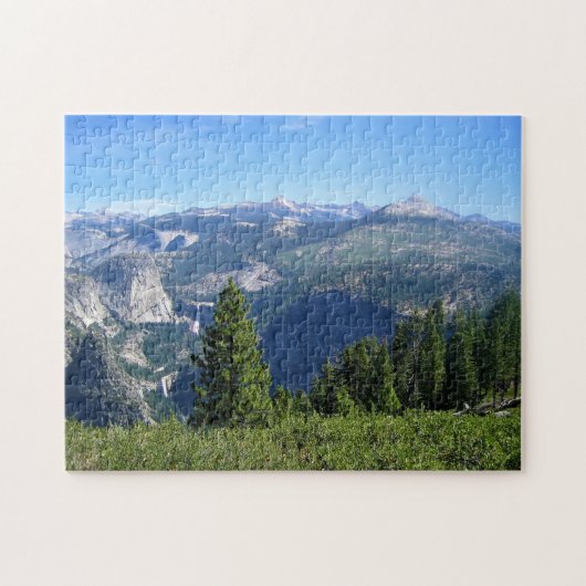 Glacier Point, Yosemite, CAから表示 ジグソーパズル (横)
