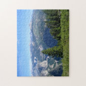 Glacier Point, Yosemite, CAから表示 ジグソーパズル (縦)
