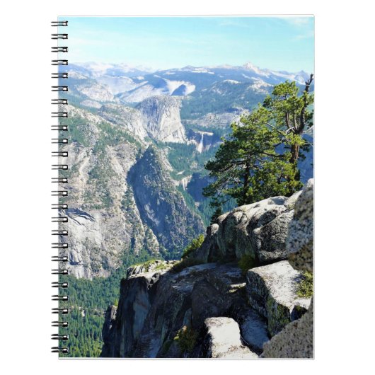 Glacier Point, Yosemite, CAから表示 ノートブック (正面)