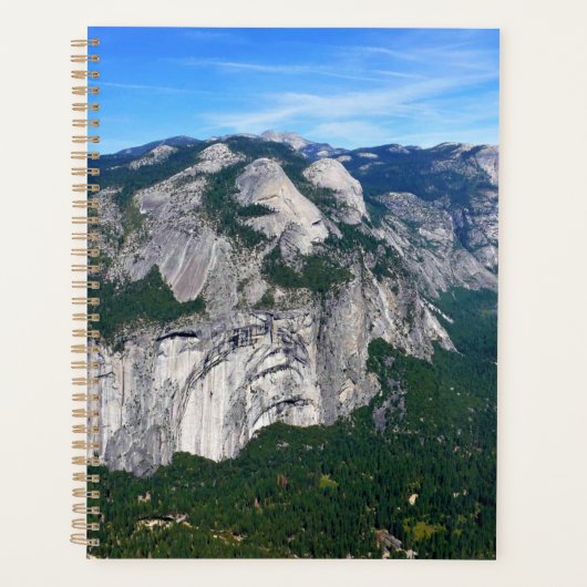 Glacier Point, Yosemite, CAから表示 プランナー手帳 (正面)
