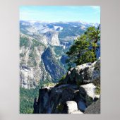 Glacier Point, Yosemite, CAから表示 ポスター (正面)