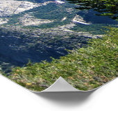 Glacier Point, Yosemite, CAから表示 ポスター (角)
