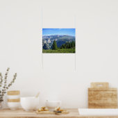 Glacier Point, Yosemite, CAから表示 ポスター (キッチン)