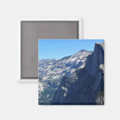 Glacier Point, Yosemite, CAから表示 マグネット (正面/裏面)