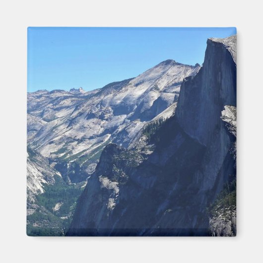 Glacier Point, Yosemite, CAから表示 マグネット (正面)