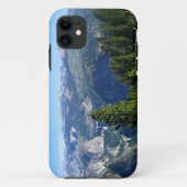 Glacier Point, Yosemite, CAから表示 Case-Mate iPhoneケース (裏面)