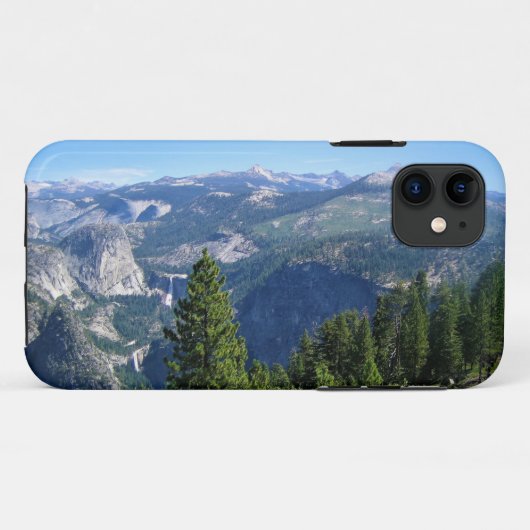 Glacier Point, Yosemite, CAから表示 Case-Mate iPhoneケース (裏面(横))