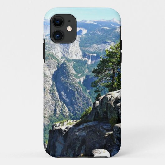 Glacier Point, Yosemite, CAから表示 Case-Mate iPhoneケース (裏面)