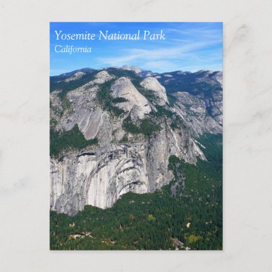 Glacier Point、Yosemite、CAポストカードから表示 ポストカード (正面)