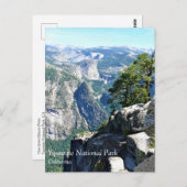 Glacier Point、Yosemite、CAポストカードから表示 ポストカード (正面/裏面)