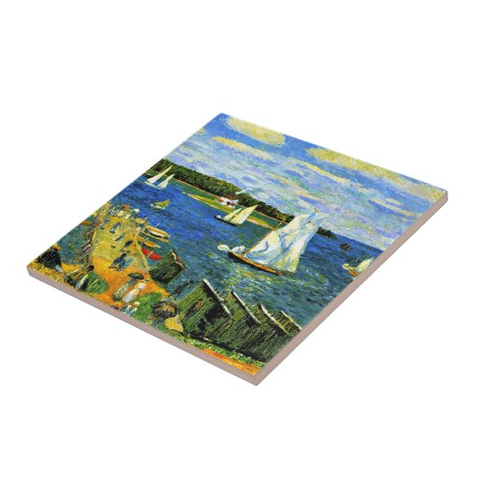 Glackens：マホーン湾 タイル (側面)