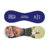 GLAD パーソナライズされた MYパパ2 PHOTO BLUE 野球ボール (パネル)