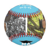 GLAD モダン GRAD 2写真卒業 野球ボール (裏面)