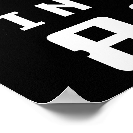 Glad I was young in the 80s ポスター (角)