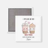 Glad We Are Bes-teas KID Valentines Day教室 マグネット (正面/裏面)