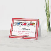 Glad We Meet （オンライン） - Valentine シーズンカード (裏面)