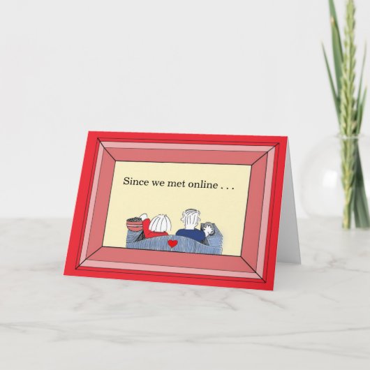 Glad We Meet （オンライン） - Valentine シーズンカード (正面)