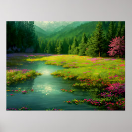 Gladeの開花: Forest Delight ポスター