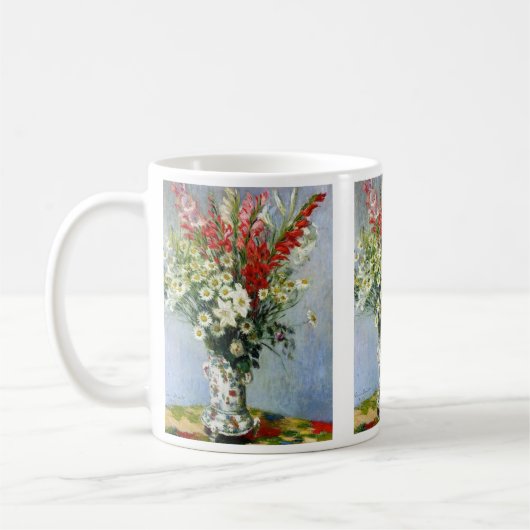 Gladiolasのコーヒー・マグのMONETの花束 コーヒーマグカップ (左)