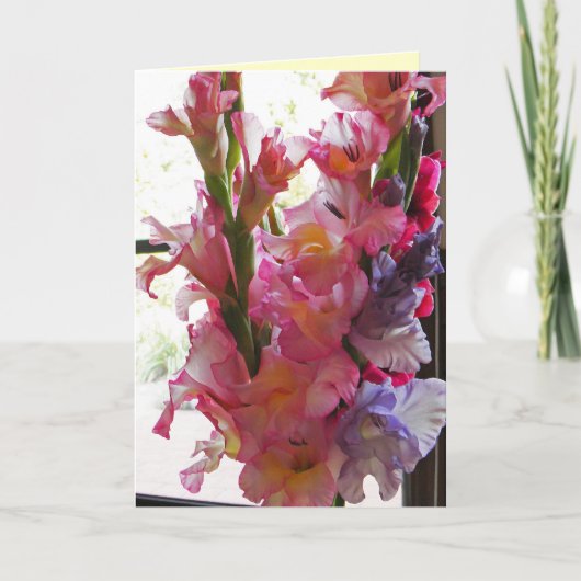 Gladiolasの「あなたの考えることcard カード (正面)