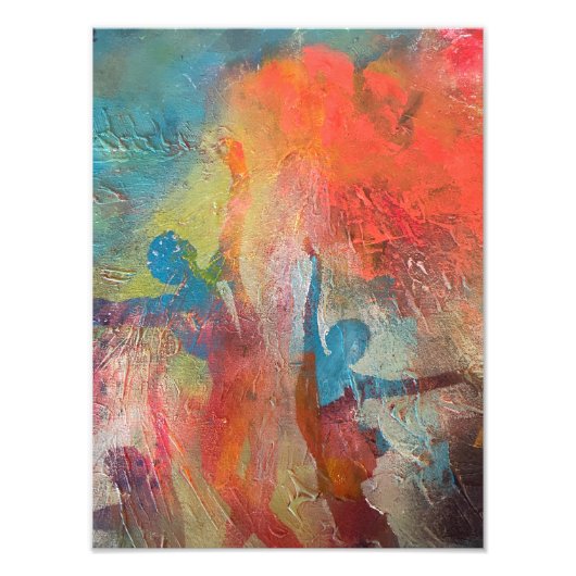 Glädjerus och rörelse brus フォトプリント            (正面)