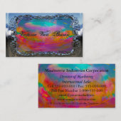 Gladmooreのエレガントな真珠2.0 名刺 (正面/裏面)