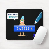 Gladysの上のZazzled マウスパッド (マウス)
