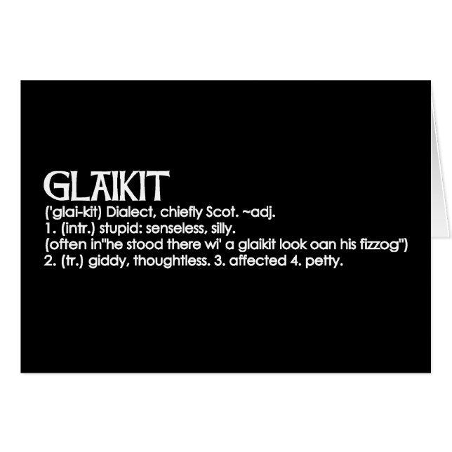 Glaikit (正面横)