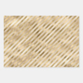 Glamかわいらし金ゴールド輝点  ラッピングペーパーシート (正面3)