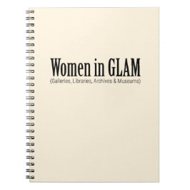 GLAMの女性 ノートブック