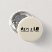 GLAMの女性 缶バッジ (正面&裏面)