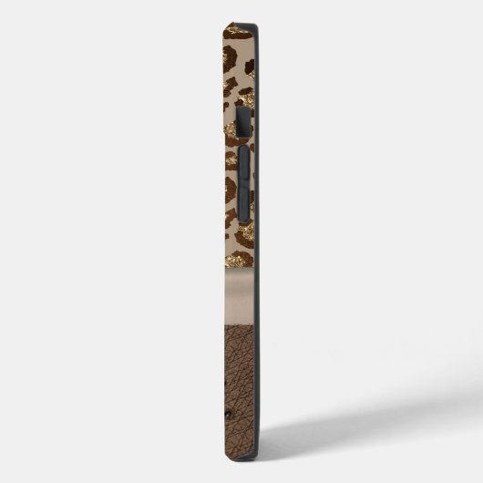 Glamアニマルプリント Case-Mate iPhoneケース (裏面 / 左)