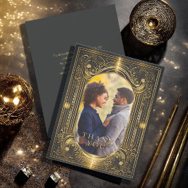 GlamアールデコありがとうID1033 サンキューカード