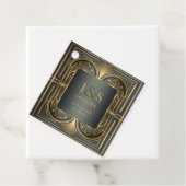 Glamアールデコ結婚の感謝ID1033 フェイバータグ (インサイチュ)