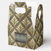 Glamアールデコ結婚の感謝ID1033 フェイバーボックス (オープン)