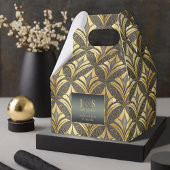 Glamアールデコ結婚の感謝ID1033 フェイバーボックス