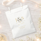 Glamアールデコ結婚のID1033 フェイバーバッグ (クリップ留めされた状態)