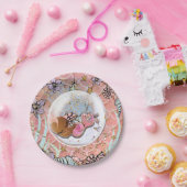 Glamエスニックマーメイドベビーシャワー誕生日パーティー ペーパープレート (パーティー)