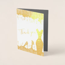 Glamエレガント金ゴールド50 Fab誕生日実在写真