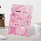 Glamエレガント Iridescentホログラフィック価格リストPe 台座サイン (インサイチュ)