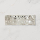 Glamクリスタルエレガントダイヤモンドジュエリーディスプレイ スキニー名刺 (正面)