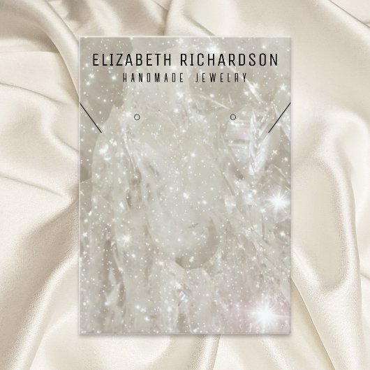 Glamクリスタルエレガントダイヤモンドジュエリーディスプレイ 名刺