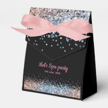 Glamグリッターピンクとブラック