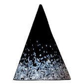 Glamグリッターピンクとブルーのパーティー帽子 パーティーハット (右)