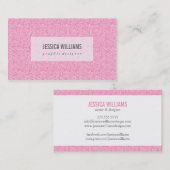 Glamグリッター名刺 名刺 (正面/裏面)