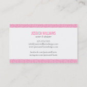 Glamグリッター名刺 名刺 (裏面)