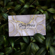 Glamシックモダン金ゴールド抽象芸術かわいいスクリプト