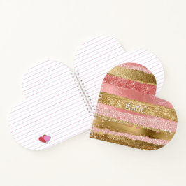 Glamハートカスタムノート ノートブック